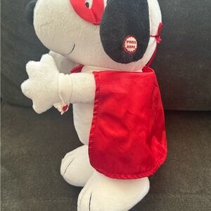 Hallmark Kissing Bandit Snoopy with Red Cape
